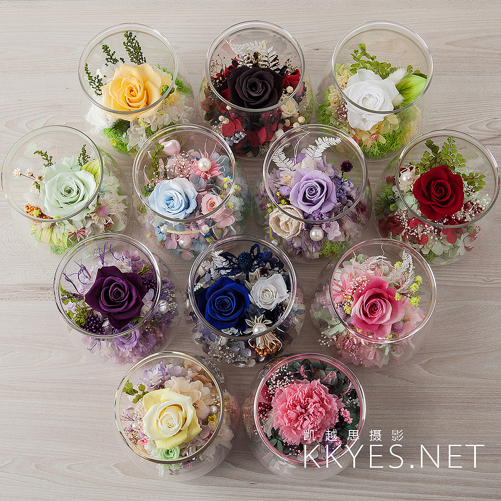 機械之心 永生花與工業美學的靜物攝影探索